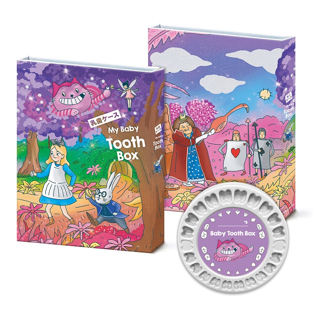 14886273089-ThinkTooth 日系童話乳牙盒-仙境夢遊 乳牙收藏盒