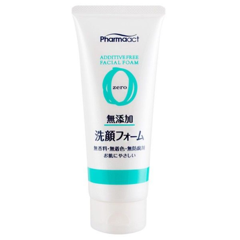 18011399649-日本製造 日本進口 熊野油脂 Pharmaact 無添加洗面乳130g 一條