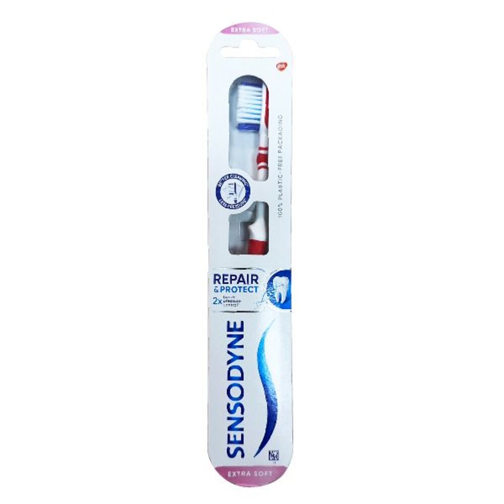 4719871988589-舒酸定SENSODYNE 專業抗敏護齦牙刷軟毛 1入